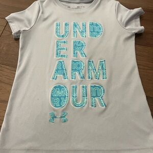 Under Armour Activewear Graphic Tee Girls Small